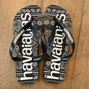 Havaianas Women's Top Paisley Print Flip Flop Sandal Size 7/8